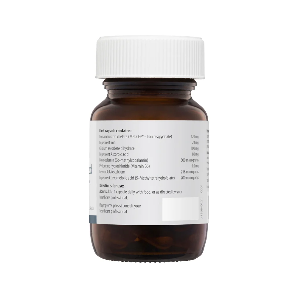 image of Metagenics Hemagenics Iron Advanced 30c on white background