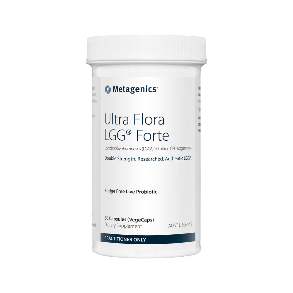 image of Metagenics Ultra Flora LGG Forte 60vc on white background