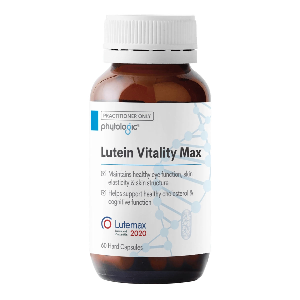 image of PHYTOLOGIC LUTEIN VITALITY MAX 60C with white background 
