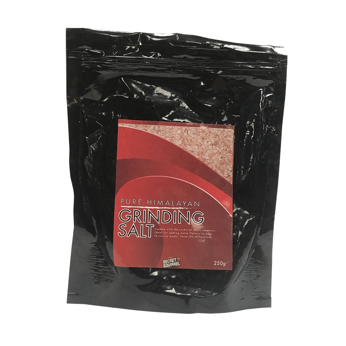 image of SaltCo Secret Squirrel Pure Himalayan Salt Grinding 250g on white background