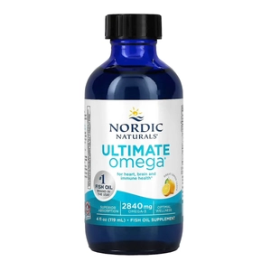 image of Nordic Naturals Ultimate Omega Liquid 119ml on white background