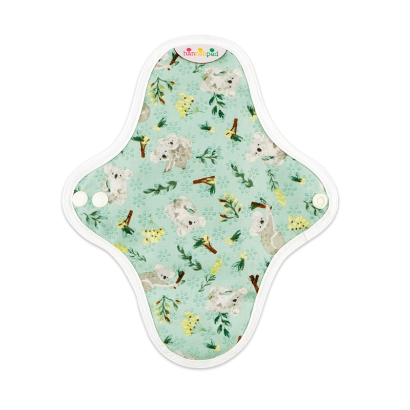 image of Hannahpad Reusable Cloth Pad (Fabric supplied at random) on white background 