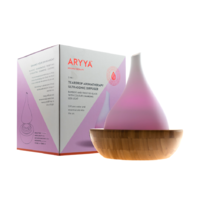 image of Aryya Ultrasonic Diffuser Bamboo Teardrop on white background