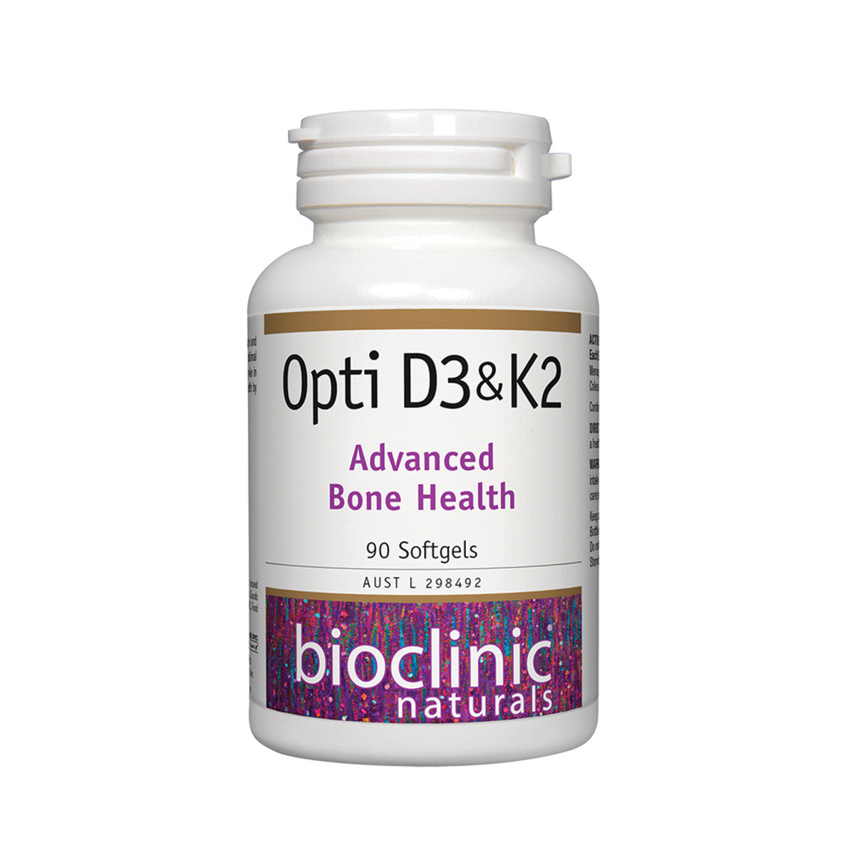 image of Bioclinic Naturals Opti D3 & K2 90c on white background 