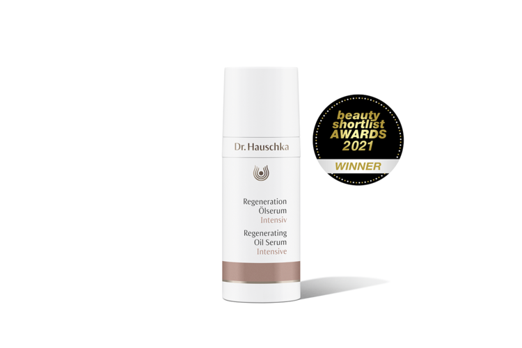 image of Dr. Hauschka Regenerating Oil Serum Intensive 20ml on white background 