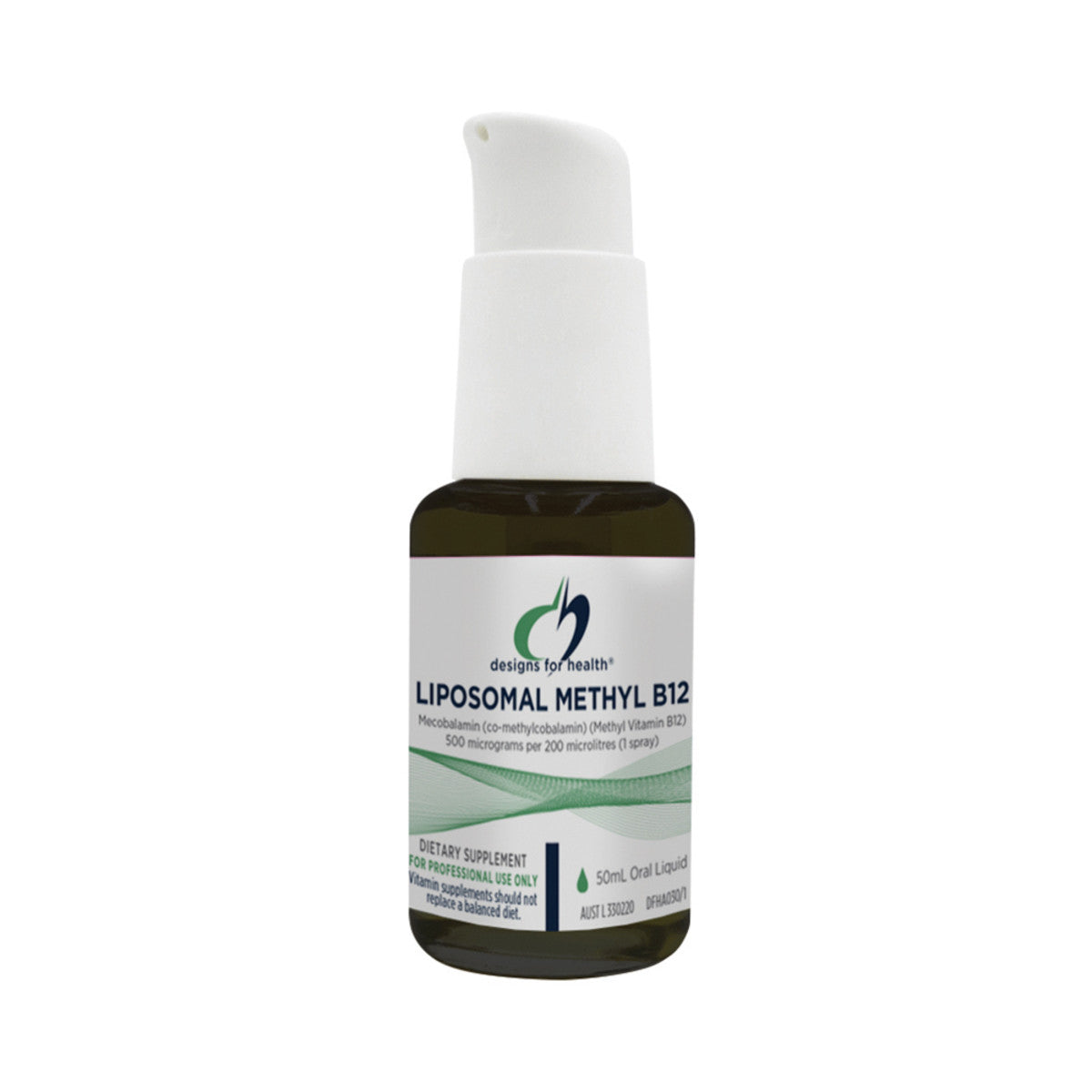 image of Designs For Health Liposomal Methyl B12 50ml with a white background