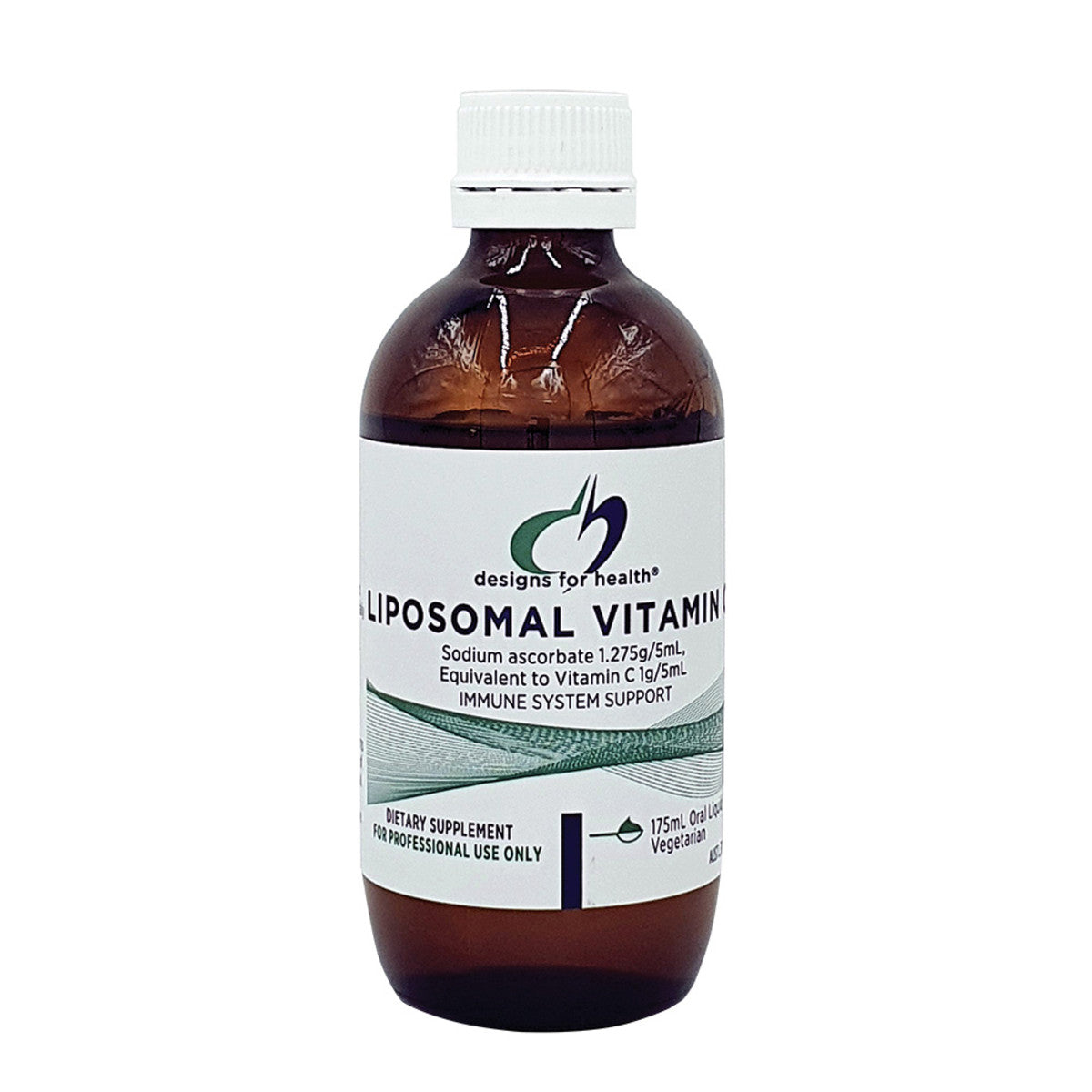 image of Designs For Health Liposomal Vitamin C 175ml with a white background