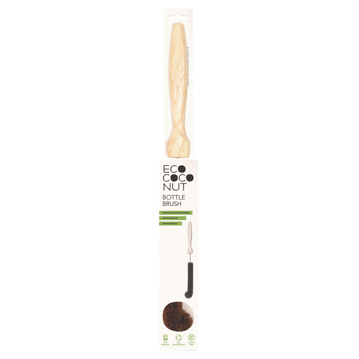image of Eco Coconut Bottle Brush on white background 