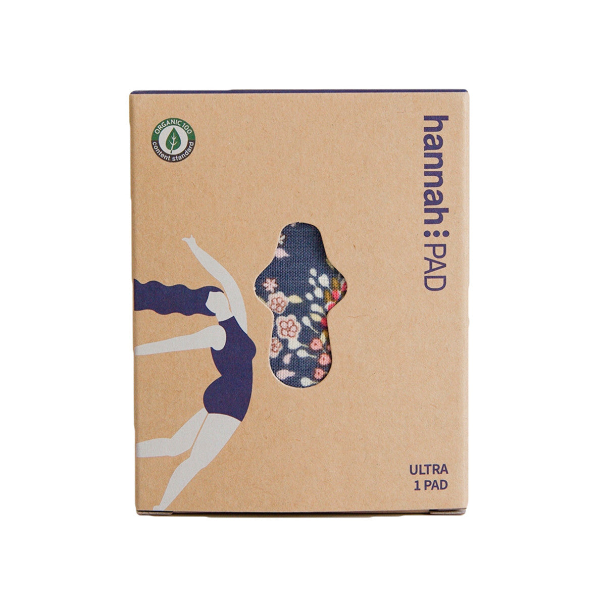 image of Hannahpad Reusable Cloth Pad Ultra on white background 