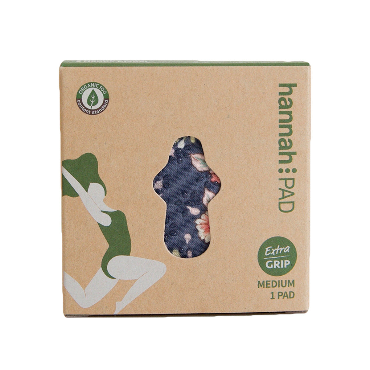image of Hannahpad Reusable Cloth Pad (Fabric supplied at random) medium on white background 
