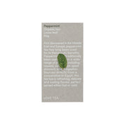 image of Love Tea Organic Peppermint Tea Loose Leaf 50g on white background 