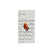 image of Love Tea Organic Turmeric Tea x 20 Pyramids on white background 