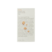 image of Love Tea Organic Vitality Tea x 20 Pyramids on white background 