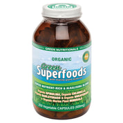 image of MicrOrganics Green Nutritionals Green Superfoods 600mg 250vc on white background