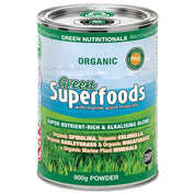 image of MicrOrganics Green Nutritionals Green Superfoods 900g Powder on white background 