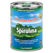image of MicrOrganics Green Nutritionals Hawaiian Pacifica Spirulina 1kg Powder on white background