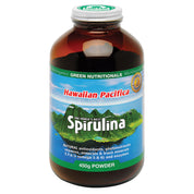 image of MicrOrganics Green Nutritionals Hawaiian Pacifica Spirulina 450g Powder on white background