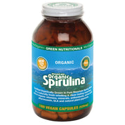 image of MicrOrganics Green Nutritionals Mountain Organic Spirulina 520mg 180vc on white background