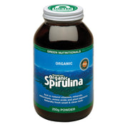 image of MicrOrganics Green Nutritionals Mountain Organic Spirulina 250g Powder on white background
