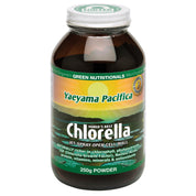 image of MicrOrganics Green Nutritionals Yaeyama Pacifica Chlorella 250g Powder on white background 