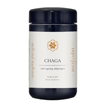 image of Superfeast Chaga 100g on white background