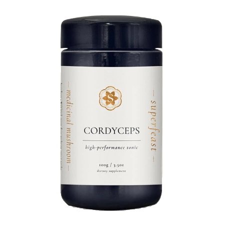 image of Superfeast Cordyceps 100g on white background