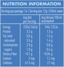 Locako Collagen Coffee Sachet Vanilla 12g x 14 Pack