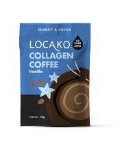Locako Collagen Coffee Sachet Vanilla 12g x 14 Pack