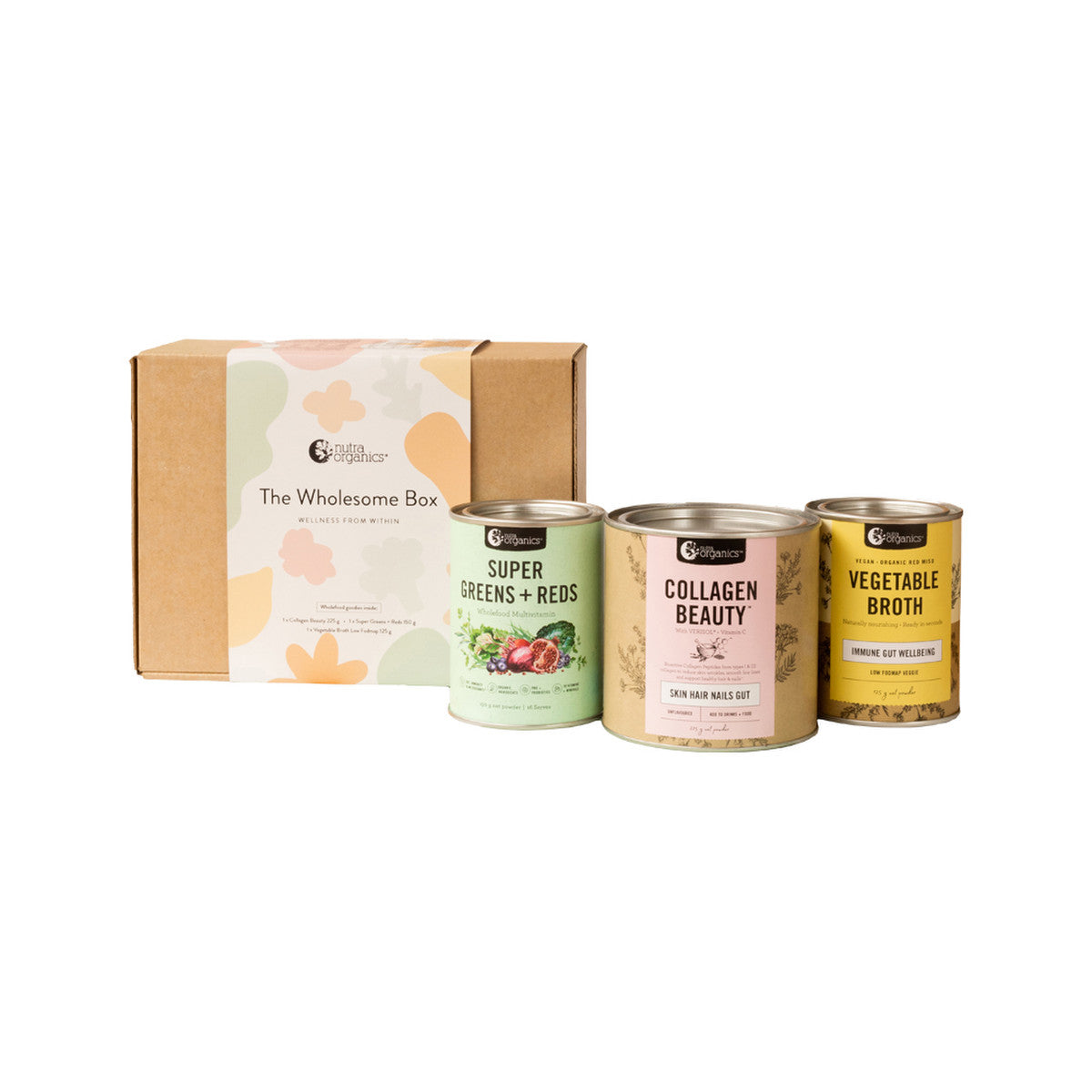 image of Nutra Organics The Wholesome Box on white background