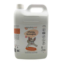 image of EnviroPet Pet Allergy Shampoo 5L on white background