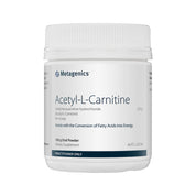 image of Metagenics Acetyl-L-Carnitine Oral Powder 100g on white background
