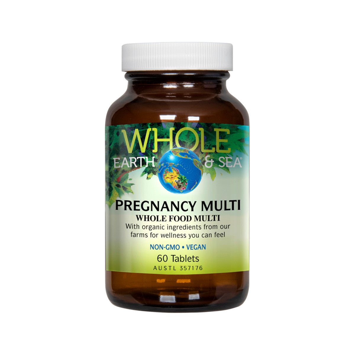 image of Whole Earth & Sea Pregnancy Multi 60t on white background 