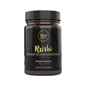 image of Raw Medicine Organic Mushroom Extract Reishi 50g on white background