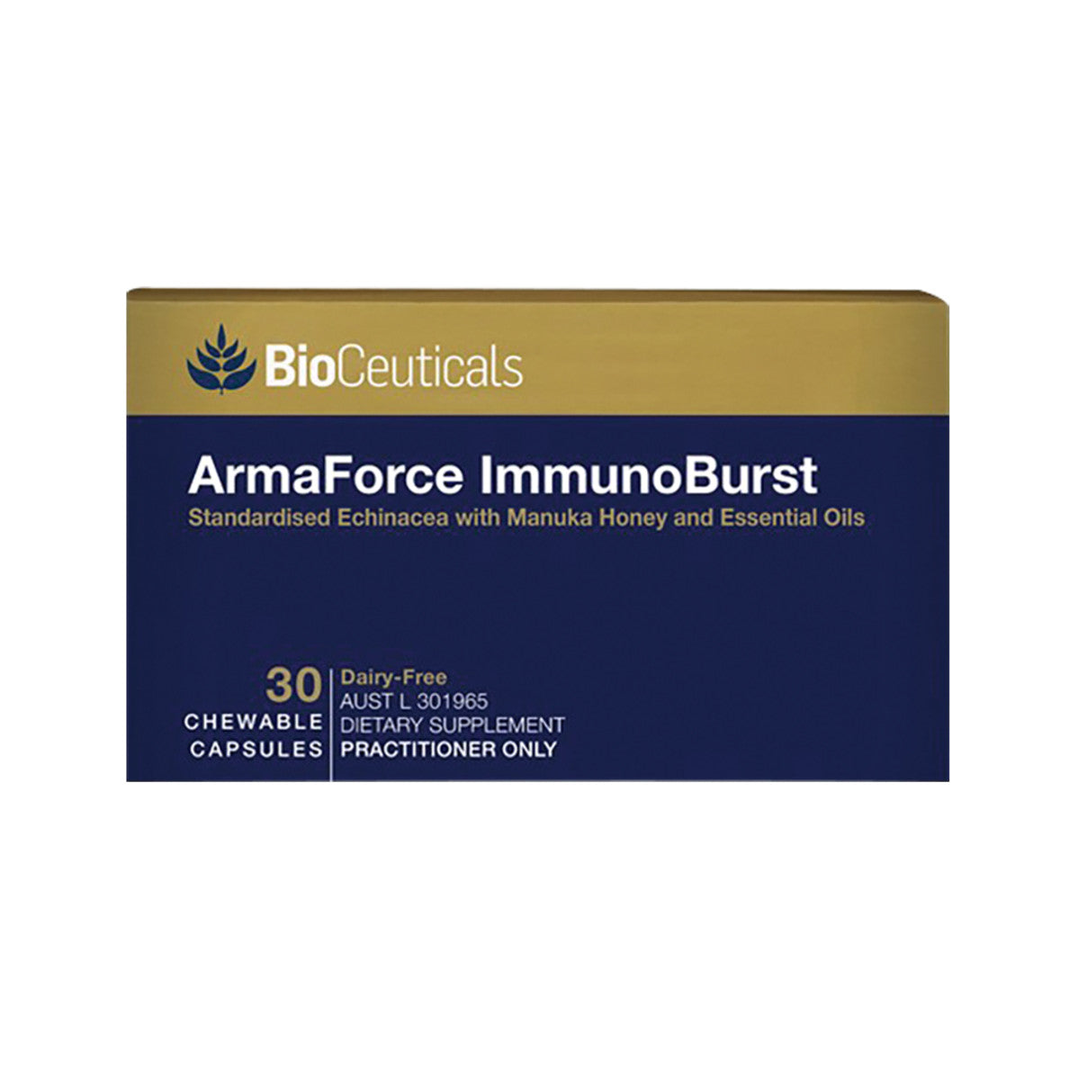 image of BioCeuticals ArmaForce ImmunoBurst Chewable 30c on white background