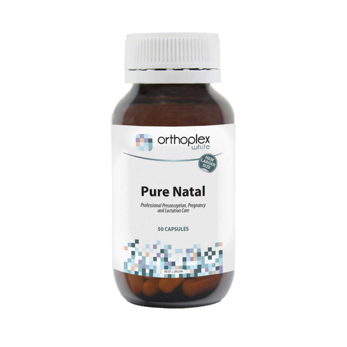 image of Orthoplex White Pure Natal 50c on white background 