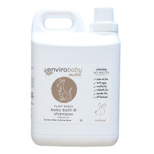 image of EnviroBaby Plant Based Sensitive Baby Bath & Shampoo Fragrance Free 2L on white background 