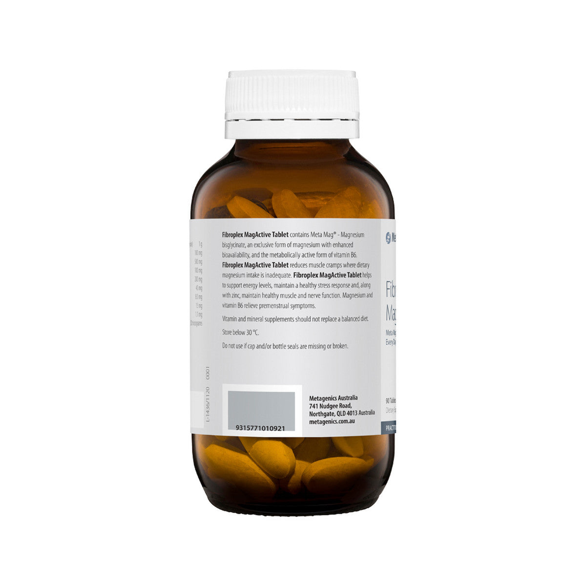 image of Metagenics Fibroplex MagActive Tablet 90t on white background