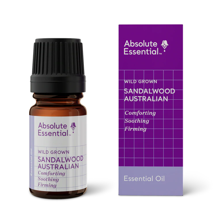 image of Absolute Essential Sandalwood Australian Essential Oil 5ml on white background
