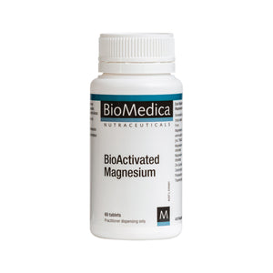 BioMedica BioActivated Magnesium 60 Tablets — practitioner-grade bioactivated magnesium