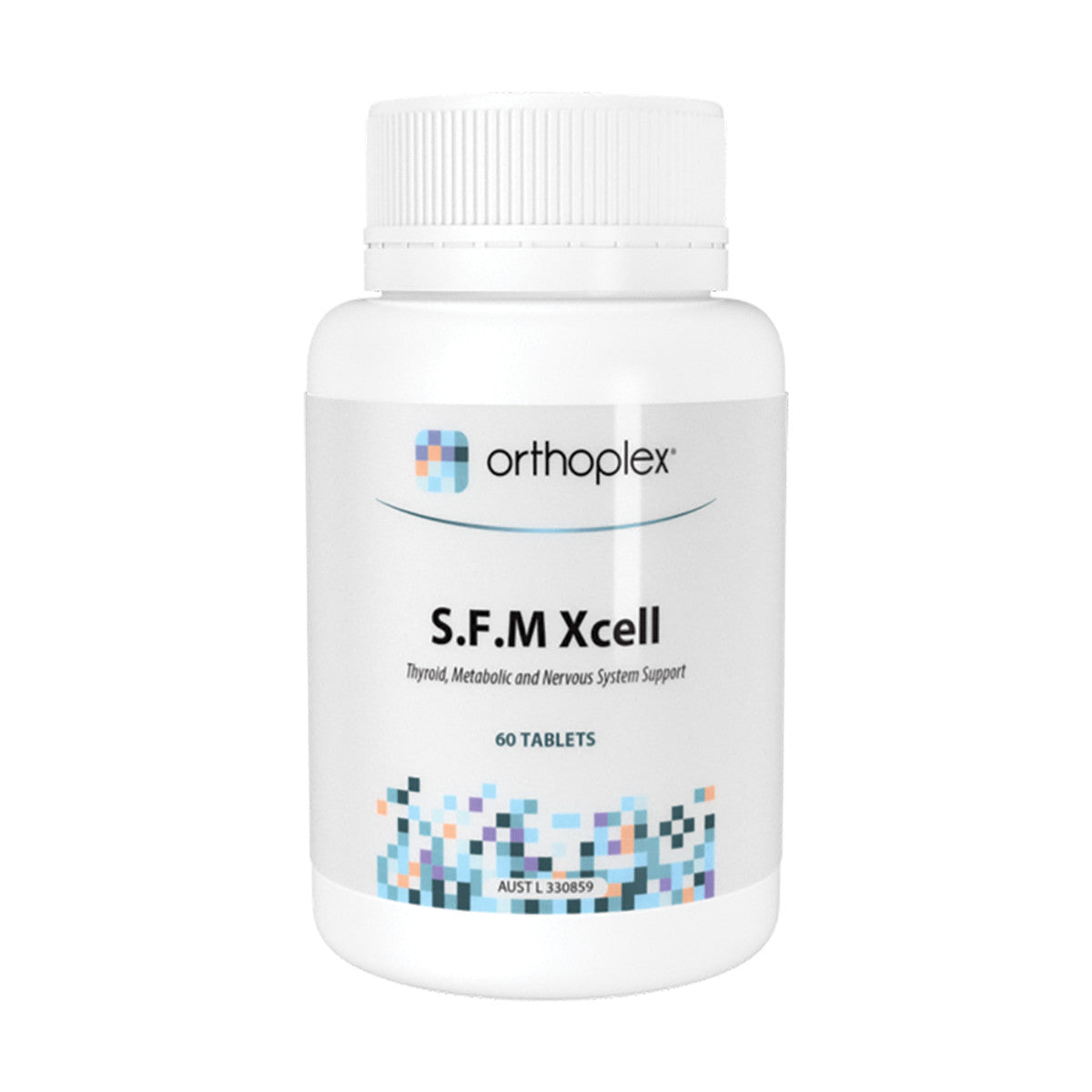 image of Orthoplex White S.F.M. Xcell 60t on white background 