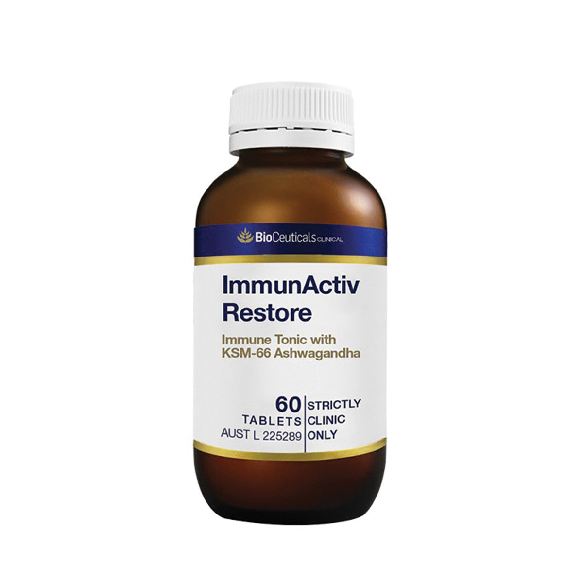 image of BioCeuticals Clinical ImmunActiv Restore 60t on white background 