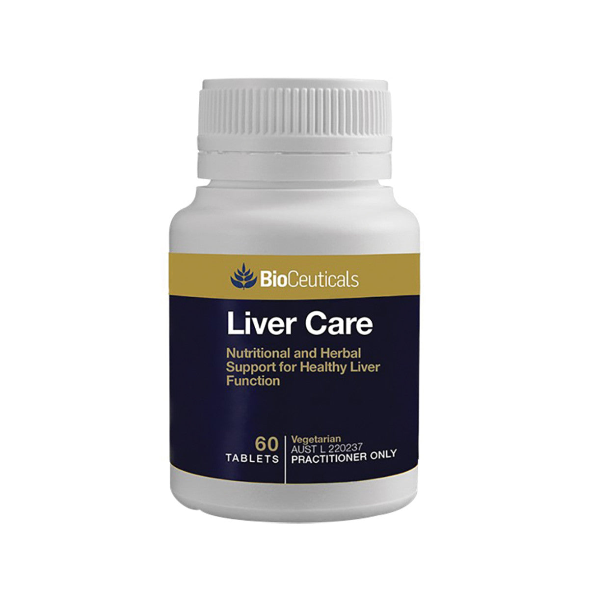 image of BioCeuticals Liver Care 60t on white background 