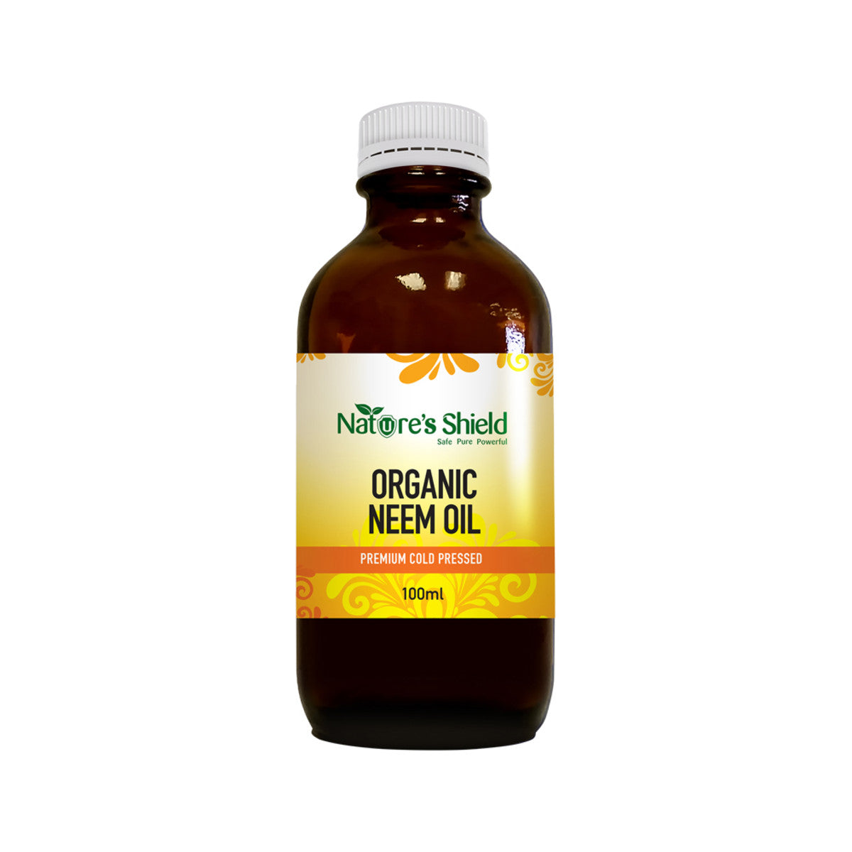 image of Nature's Shield Organic Neem Oil 100ml on white background