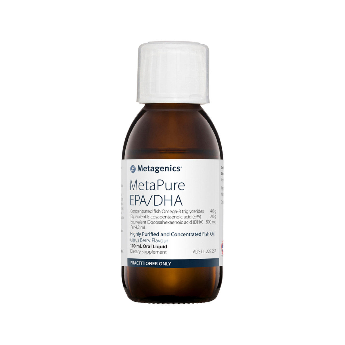 Metagenics MetaPure EPA/DHA Citrus Berry