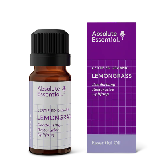 image of Absolute Essential Lemongrass Oil 10ml on white background image of Absolute Essential Lemongrass Oil 10ml on white background 