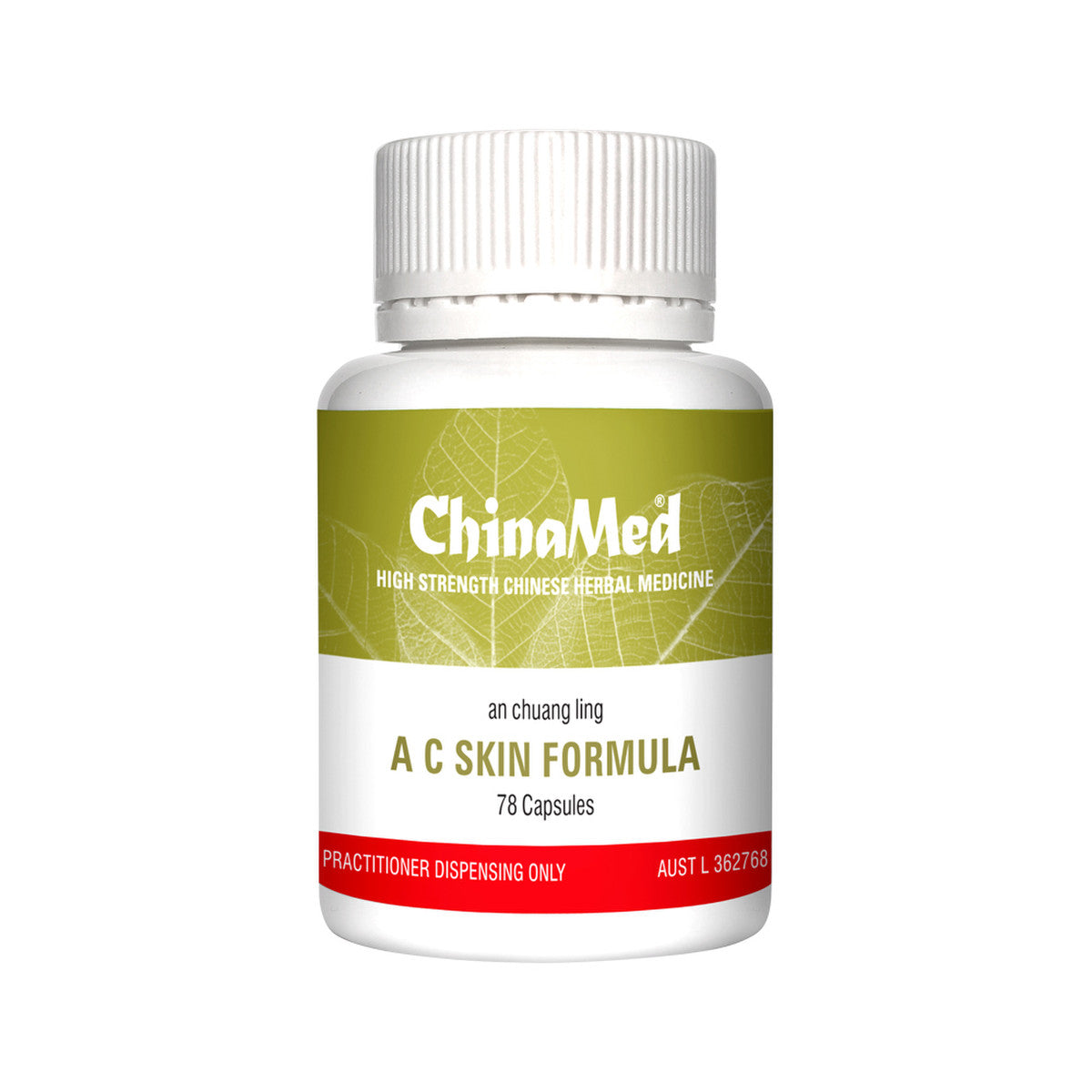 image of ChinaMed A C Skin Formula 78c with white background