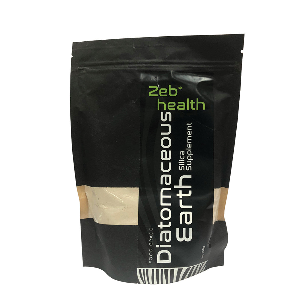 image of Zeb Health Diatomaceous Earth Silica Supplement 250g on white background