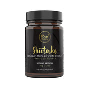 image of Raw Medicine Organic Mushroom Extract Shiitake 50g on white background
