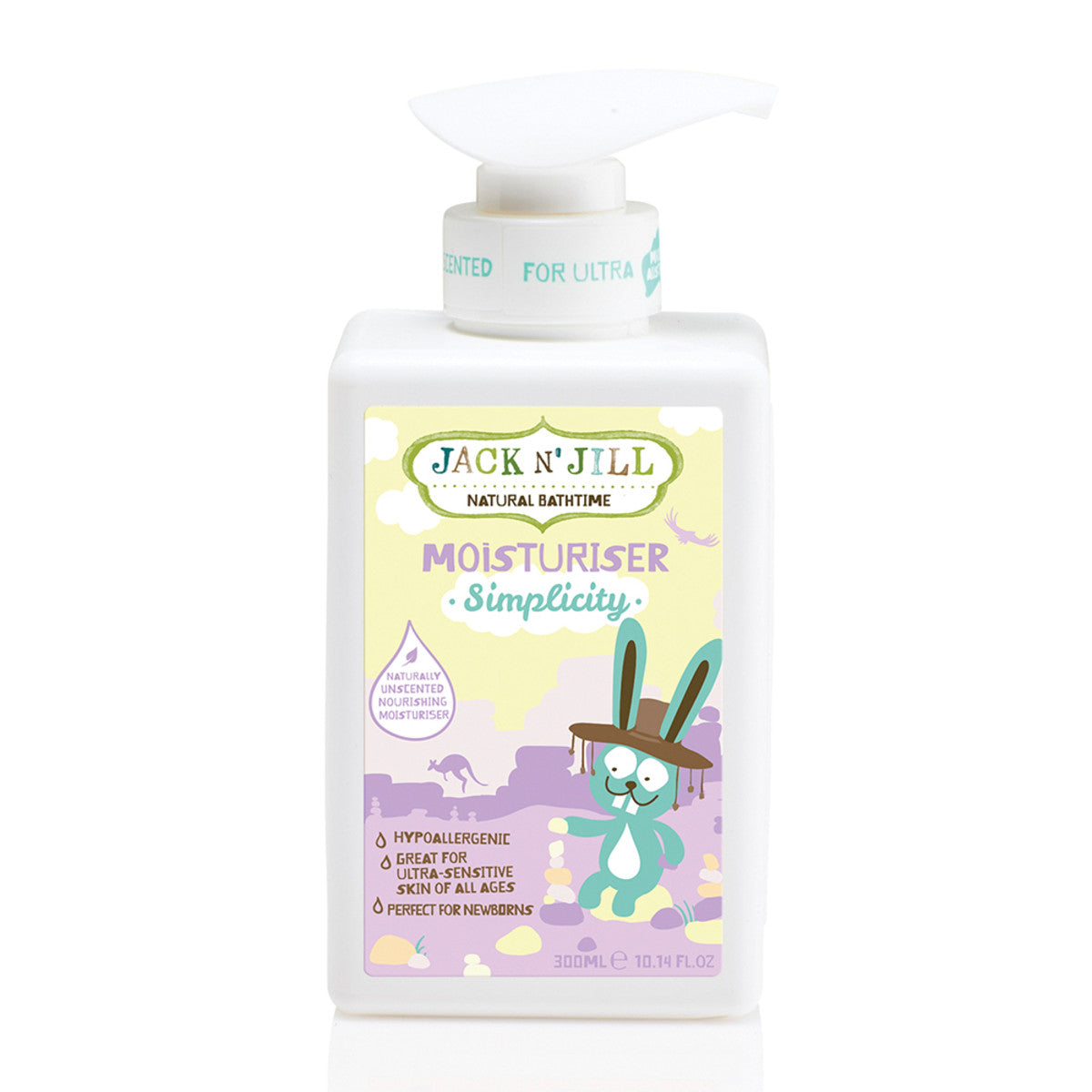 image of Jack N' Jill Moisturiser Simplicity 300ml on white background 