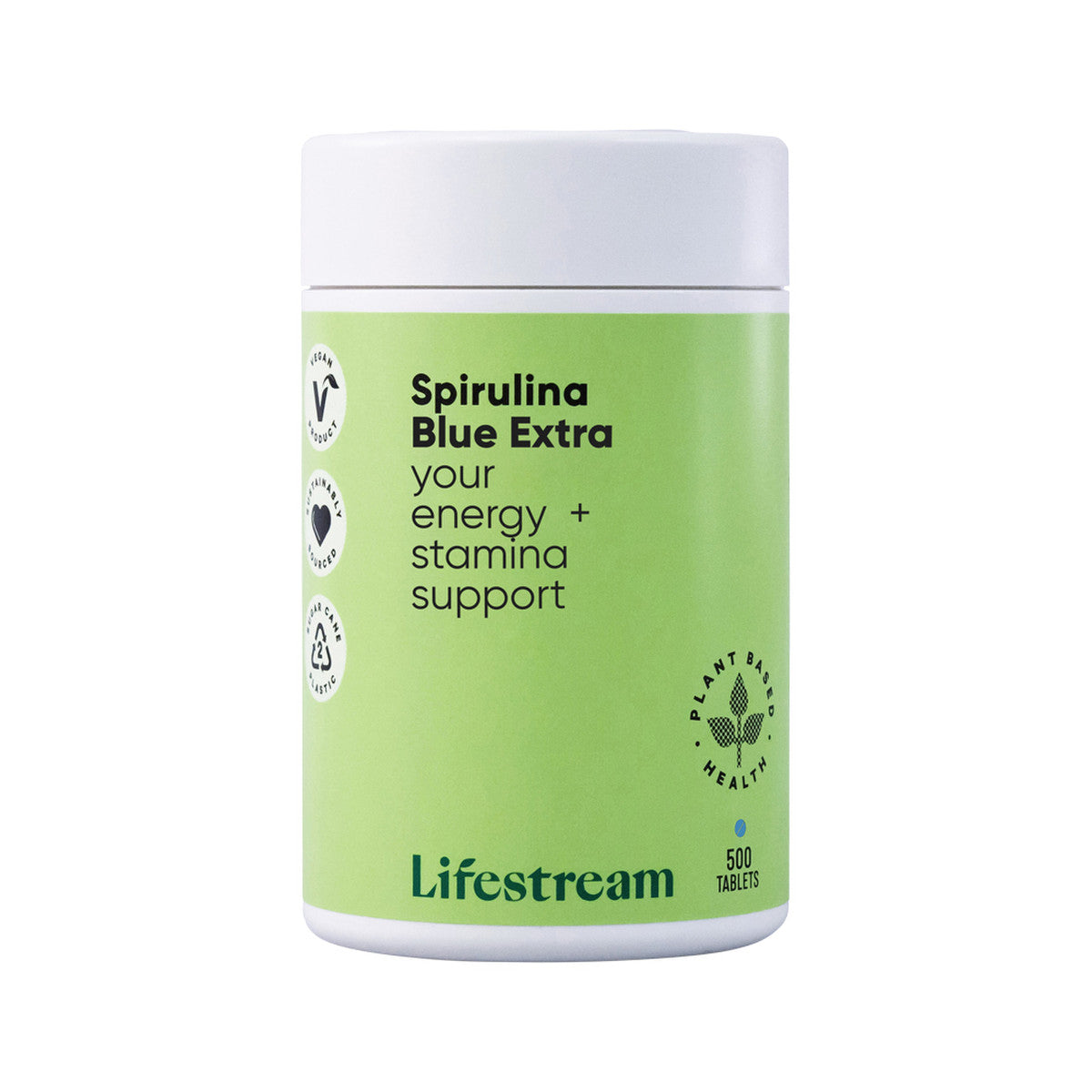image of Lifestream Spirulina Blue Extra 500t on white background